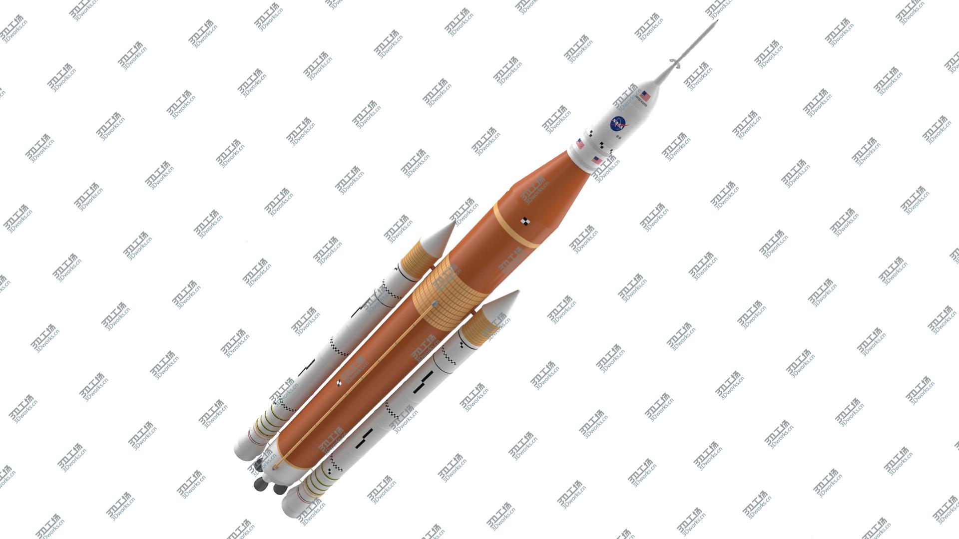 images/goods_img/2021040234/SLS Block 1 Rocket 3D Model 3D model/2.jpg